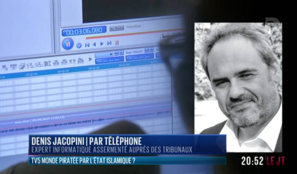 denis jacopini sur Direct 8