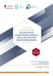 Guide Les avocats et le règlement général sur la protection des données